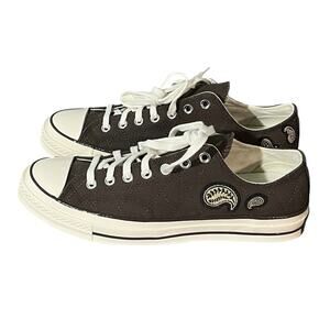 Converse Chuck Taylor 70 Low Timeless Graphic Mens 10 Womens 12 Nightfall Grey